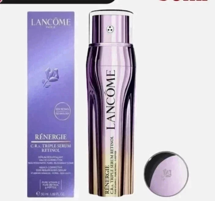 Lancome Renergie C.R.x Triple Serum RETINOL 1.7 oz / 50mL New sealed