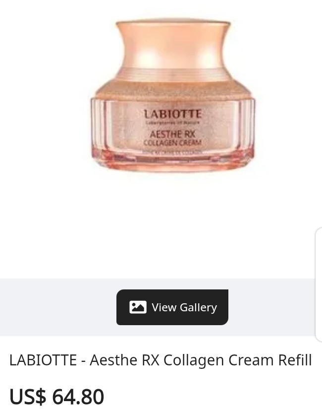 Labiotte Aesthe RX Collagen Cream Refill 50ml (No Device) K-Beauty, Exp 04/2026