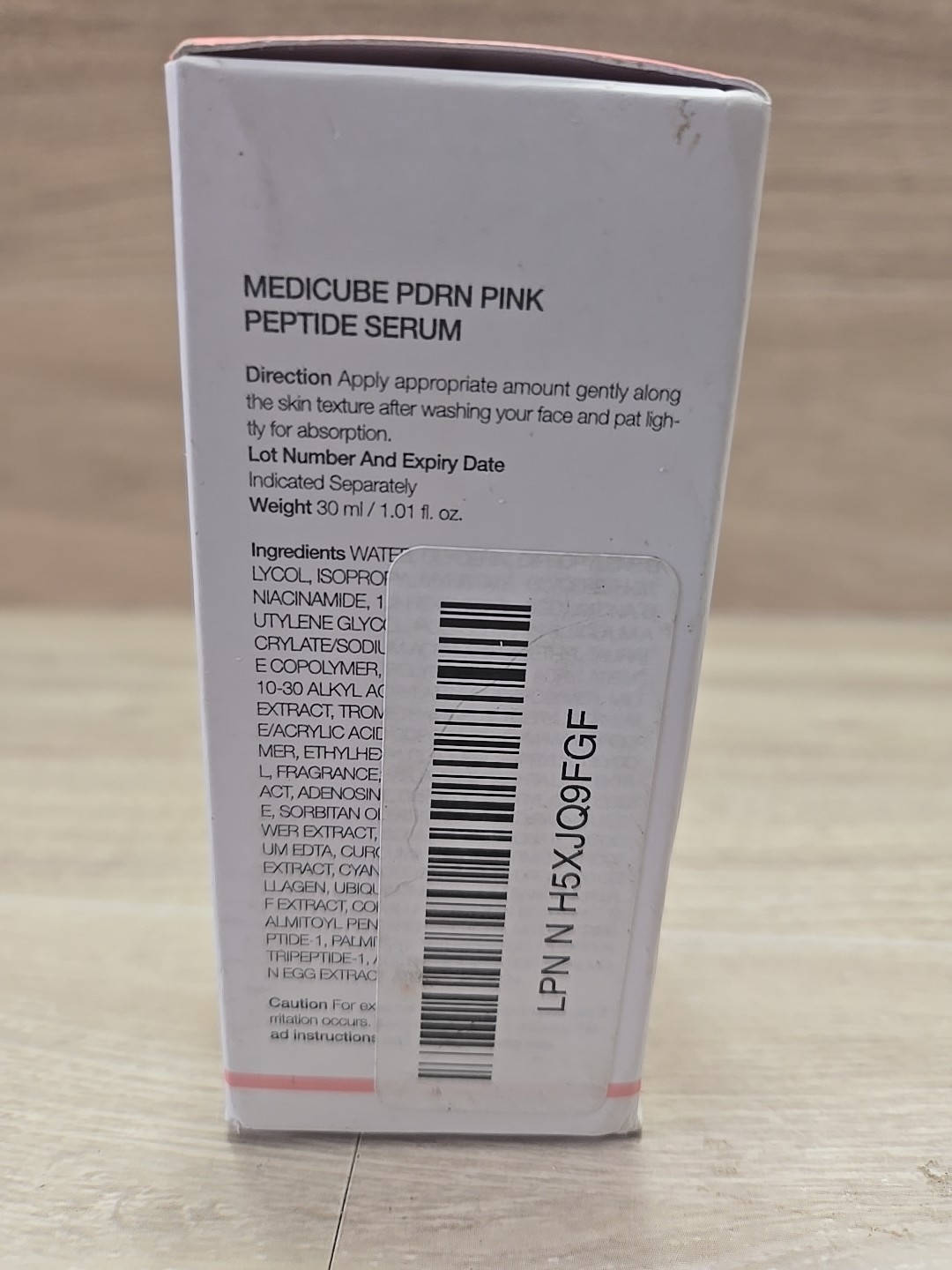 Medicube PDRN Pink Peptide Serum 1.01 fl oz– SALMON DNA Anti-Aging Care