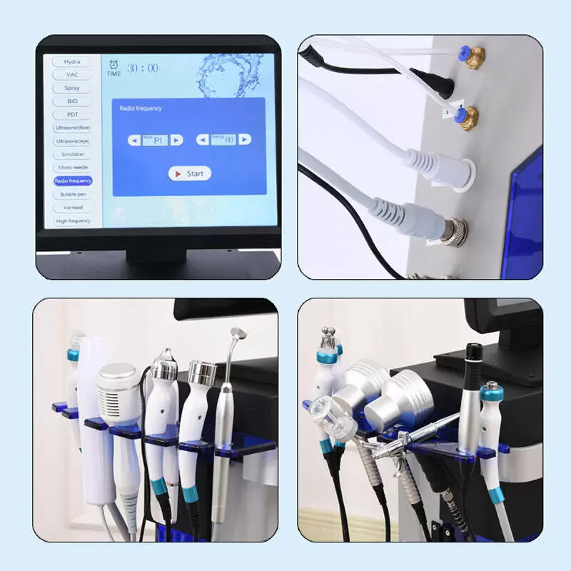 14In1 Facial Water Aqua Dermabrasion Machine Diamond Hydro Oxygen Jet Peeling