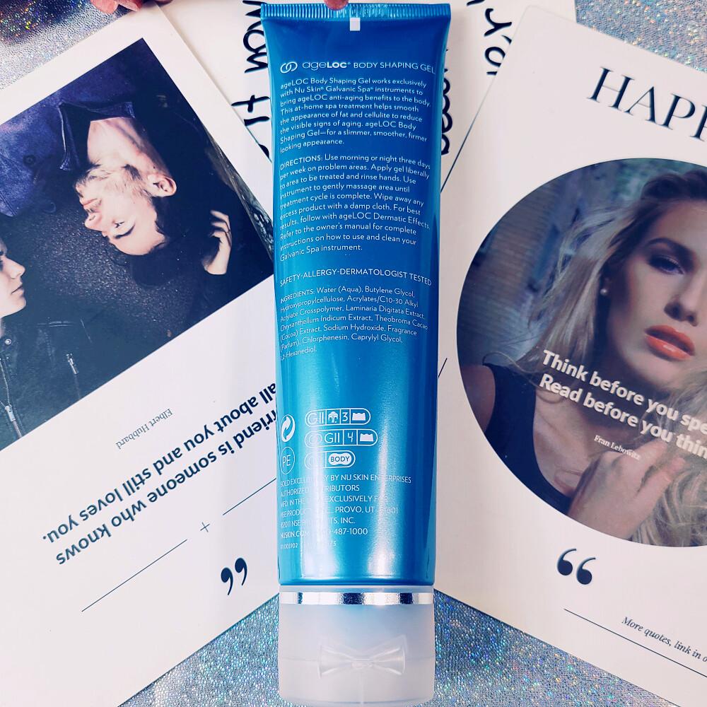2 of Nu Skin NuSkin ageLOC Body Shaping Gel + 1 Bracelet # 2-201