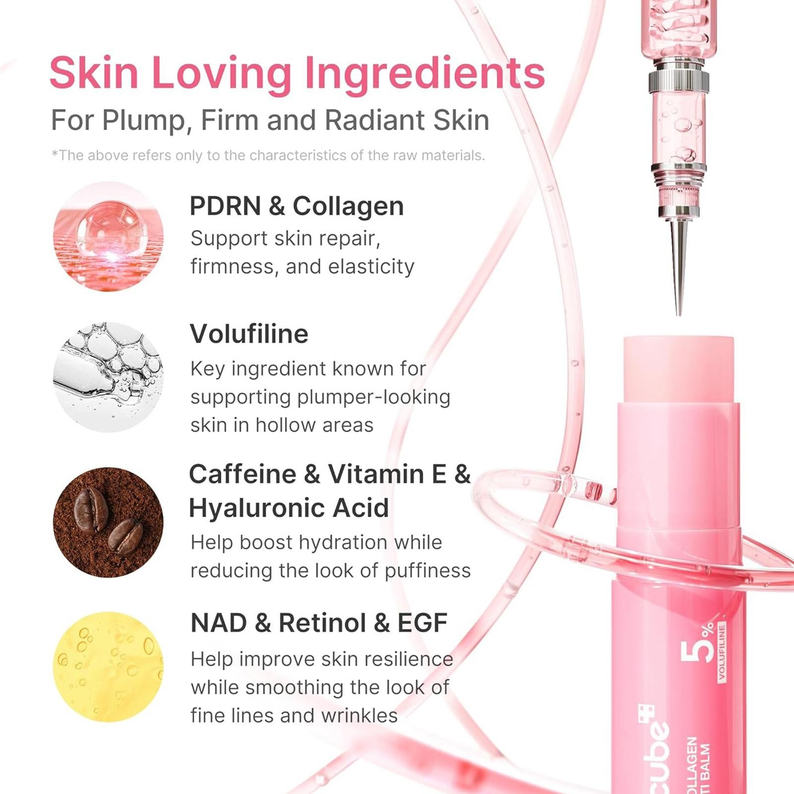 Medicube PDRN Pink Collagen Rich Multi Fragrance Stick For Brightening The Face