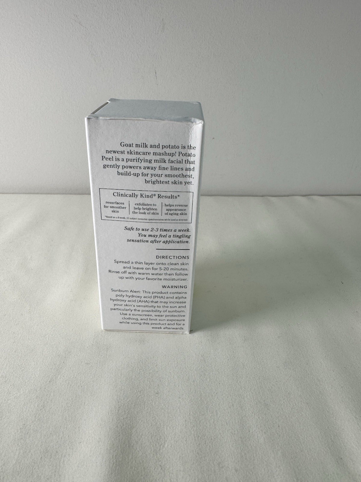 Beekman 1802 Potato Peel Rapid Resurfacing Milk Facial 1.69 fl oz New In Box