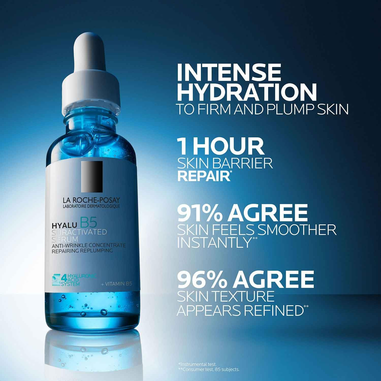 Hyalu B5 Pure Hyaluronic Acid Serum for Face, Vitamin B5 + Hyaluronic Acid + Mad