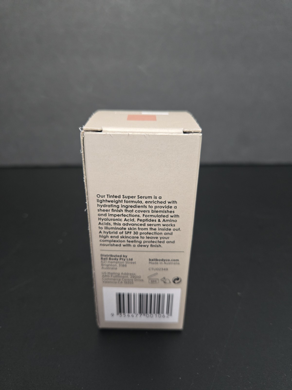 Bali Body Tinted Super Serum SPF30 EXP 5/26 Natural Shade