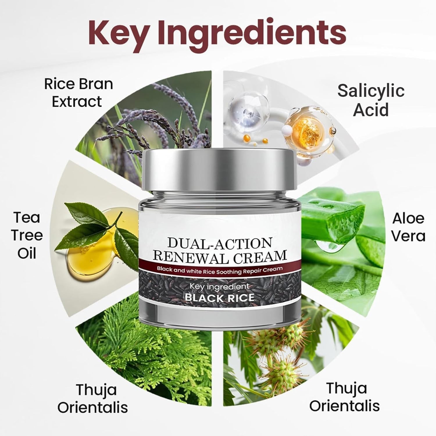 Daily Use Hydrating Renewal Cream with Black Rice – Gel for Smoother Skin