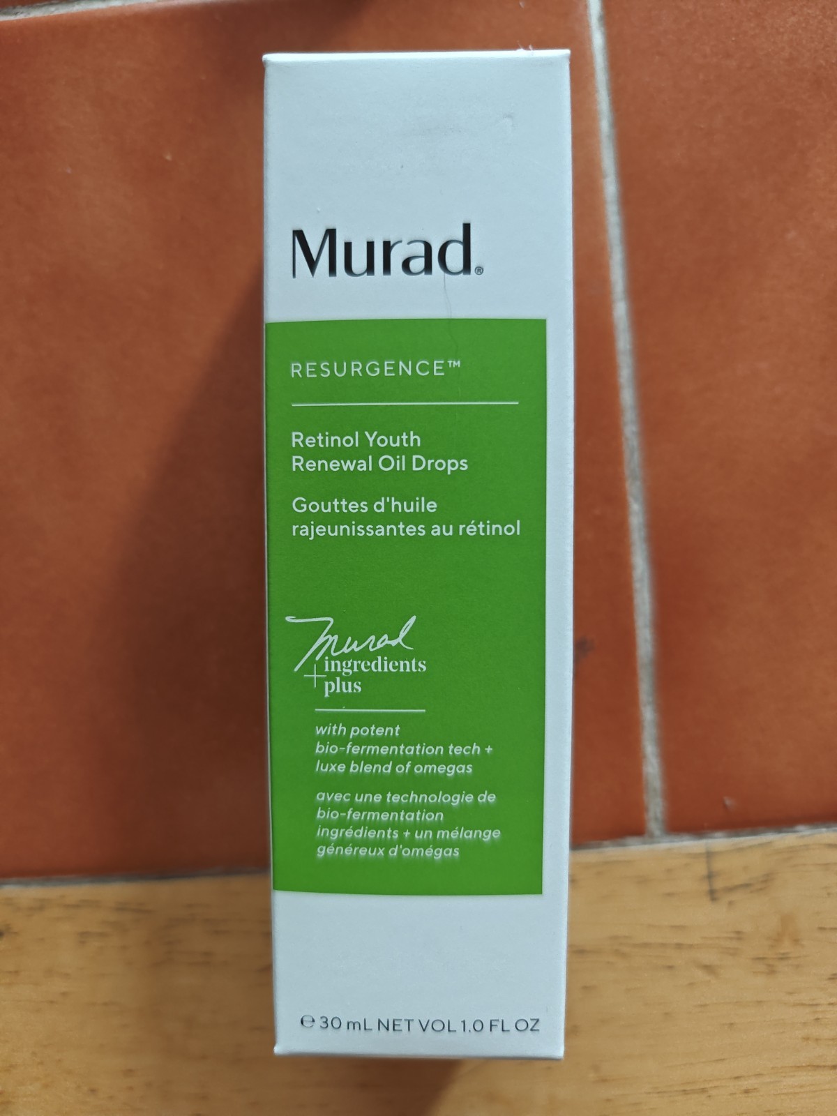 Murad Resurgence Retinol Youth Renewal Serum Oil Drops 1 oz / 30 mL NEW