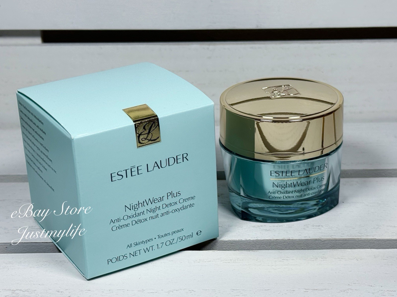 Estee Lauder NightWear Plus Anti-Oxidant Night Detox Creme, Full Size 1.7oz, NIB