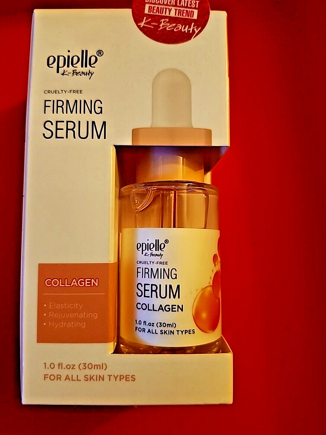 FIRMING SERUM COLLAGEN ELASTICITY, REJUVENATING & HYDRATING /CRUELTY FREE