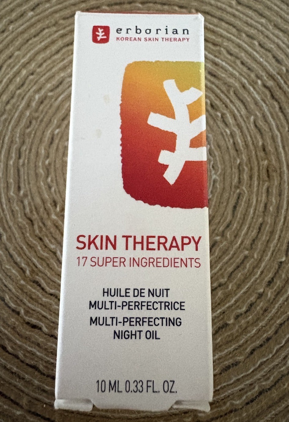 ERBORIAN Skin Therapy Multi-perfecting Night Oil Serum 0.33 fl oz All-In-One