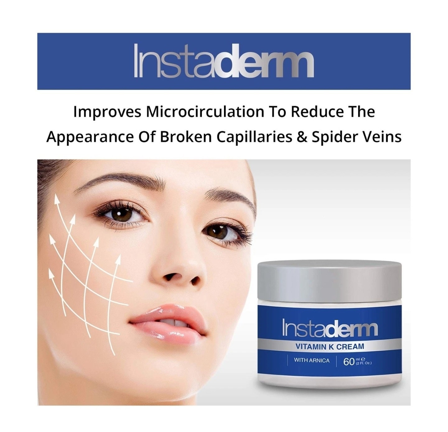 Vitamin K Cream- Bruise Healing Formula with Arnica Dark Spot Moisturizer Veins