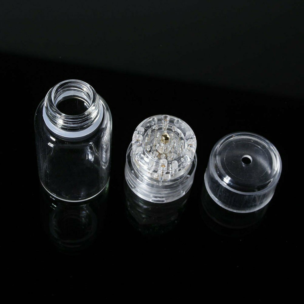 New 1Pcs 20 Pins 0.25~1.5mm Derma Roller With bottle Anti-Wrinkle Ant-Aging Tool