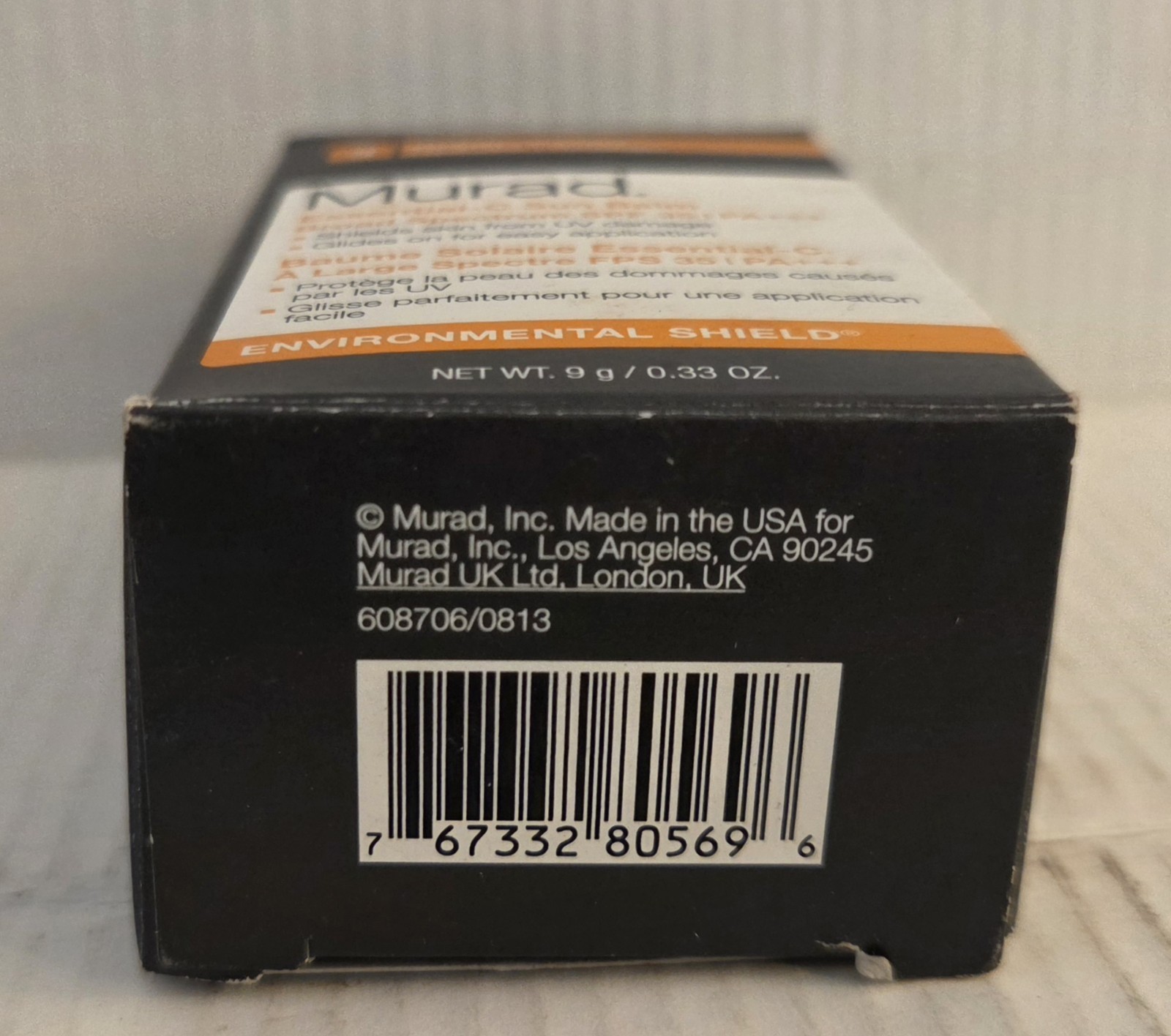 MURAD ESSENTIAL – C SUN BALM BROAD SPECTRUM SPF 35 PA +++ 0.33 OZ NEW IN BOX