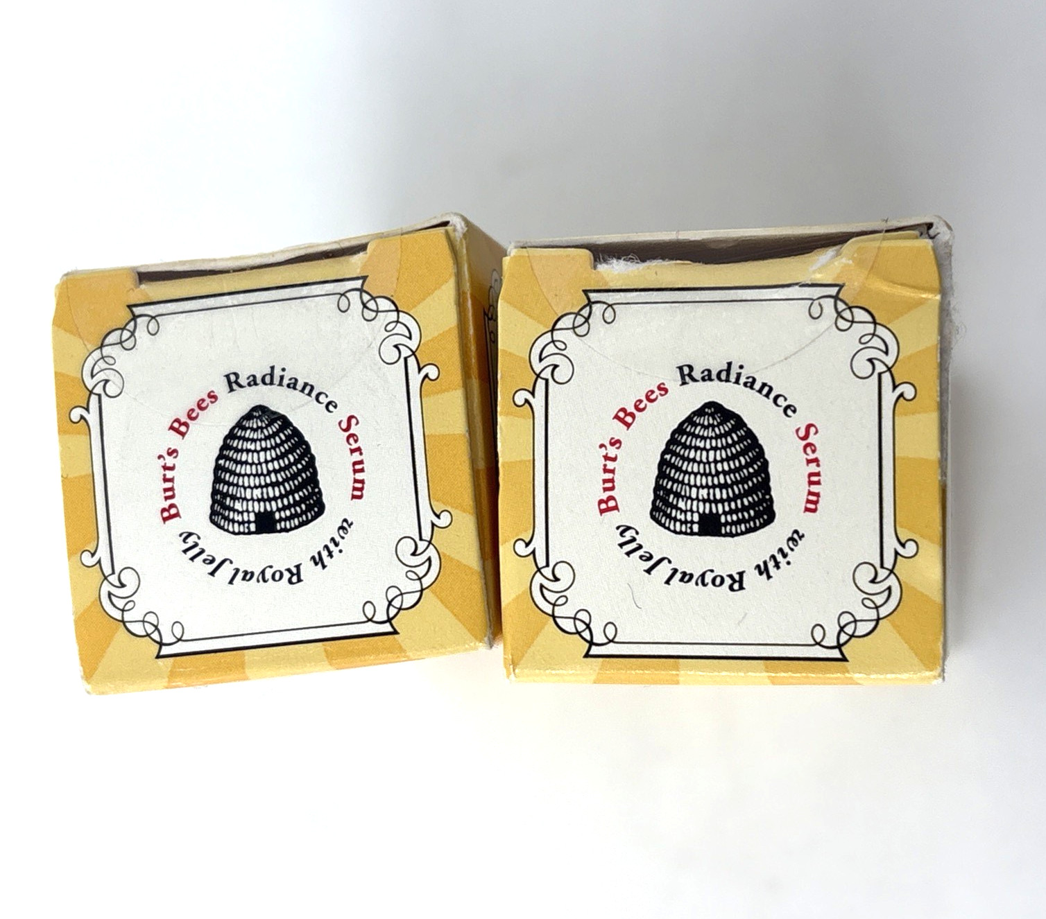 2x Burt’s Bees Radiance Serum w/ Royal Jelly 0.45 Fl Oz New Sealed Discontinued