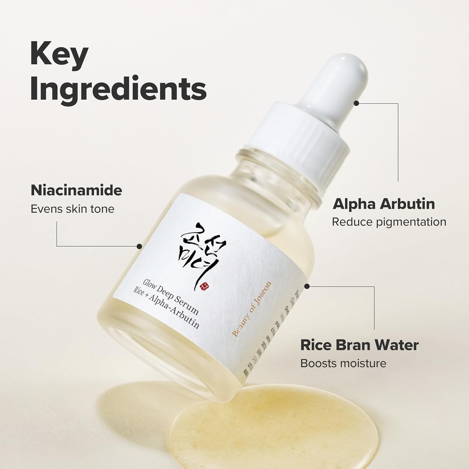 [US seller] Beauty of Joseon Glow Deep Face Serum Rice + Arbutin 30ml