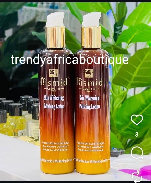 2pcs. Bismid skin whitening/polishing body lotion & magic body glowing oil 👌👌