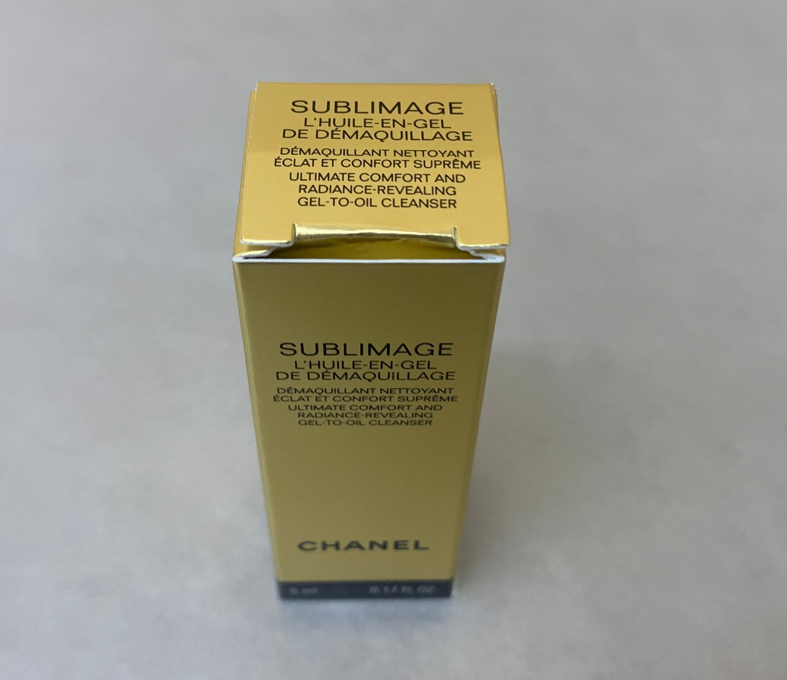 4x Chanel Sublimage L’huile-en-Gel De Demaquillage Gel-to-Oil Cleanser 0.17fl oz