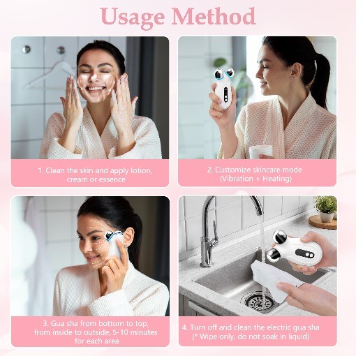 Anti Aging and Wrinkles Microcurrent Facial Device, Boost Skin Care Products Abs