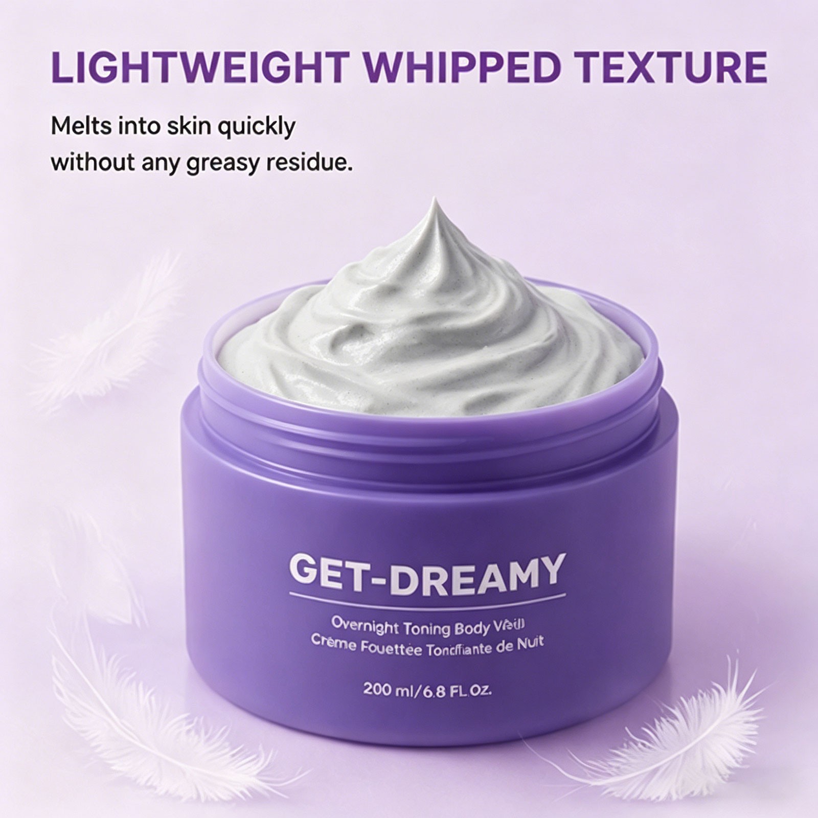 Get-Dreamy Overnight Toning Body Whip – 6.8 fl oz/200 ml1