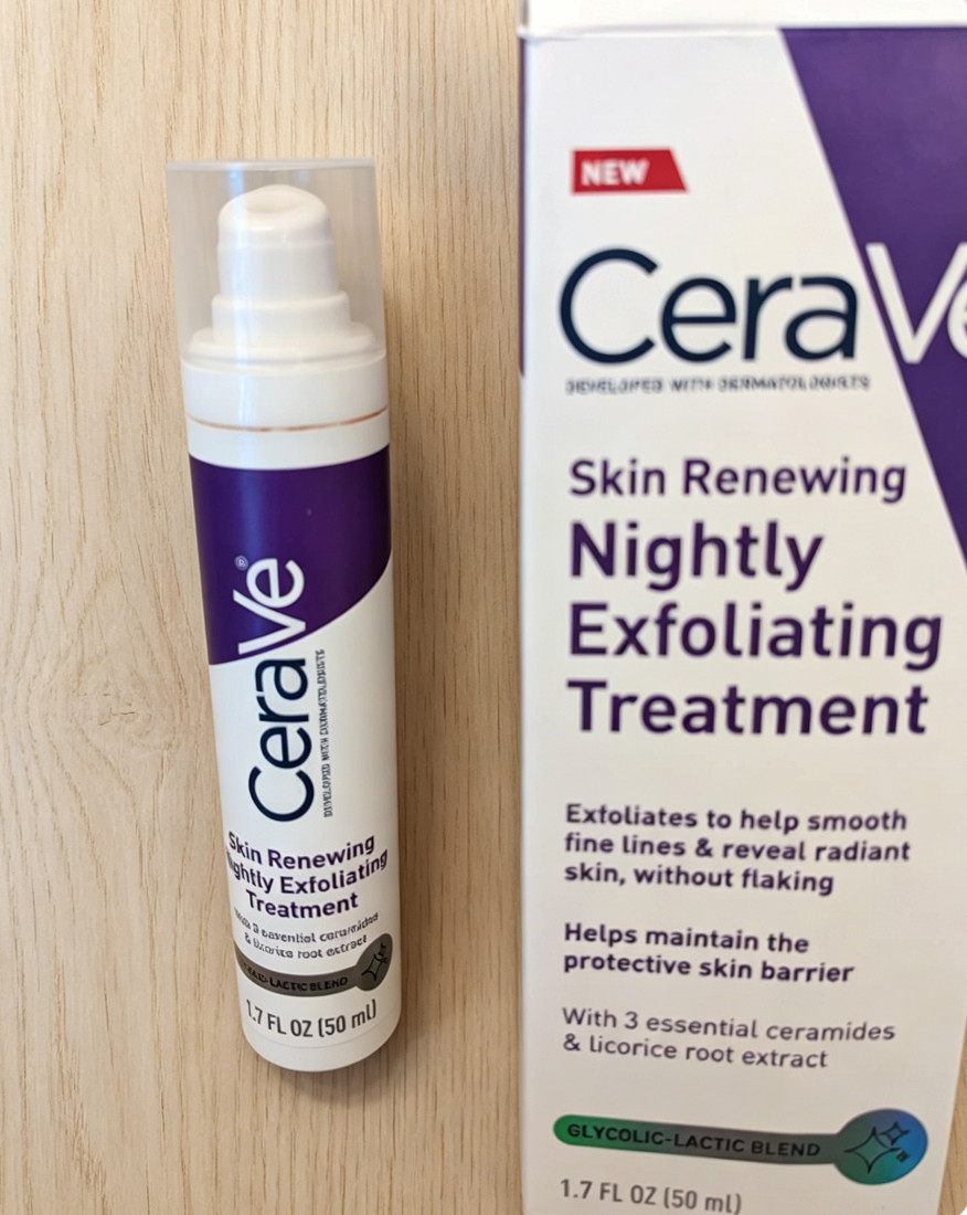 Cerave Skin Renewing Nightly Exfoliating Treatment 1.7 oz