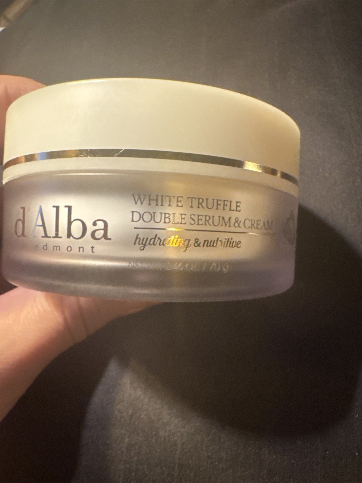 d’Alba White Truffle Double Serum & Cream 2.46 oz – Exp 10/2026 New