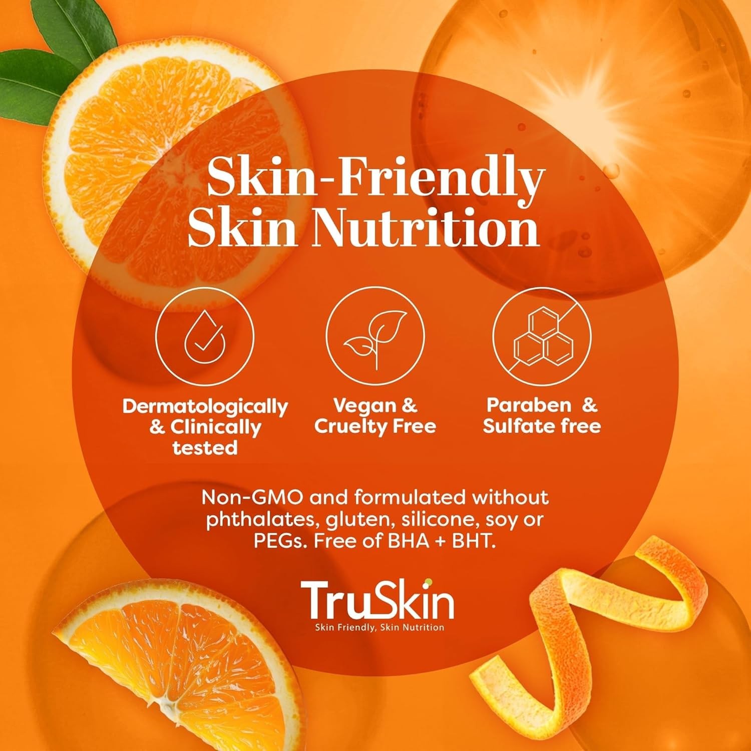 TruSkin Vitamin C Serum Face Anti Aging Hyaluronic Acid