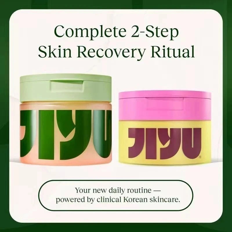 NEW JiYu Korean Skincare Bundle – Toner Pads + NAD+ Moisturizer