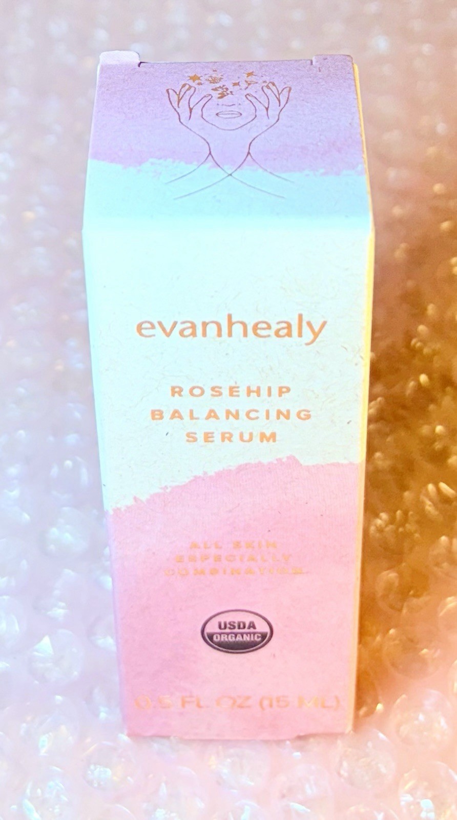 EVANHEALY ROSEHIP BALANCING SERUM 0.5 Fl Oz 15 ml.