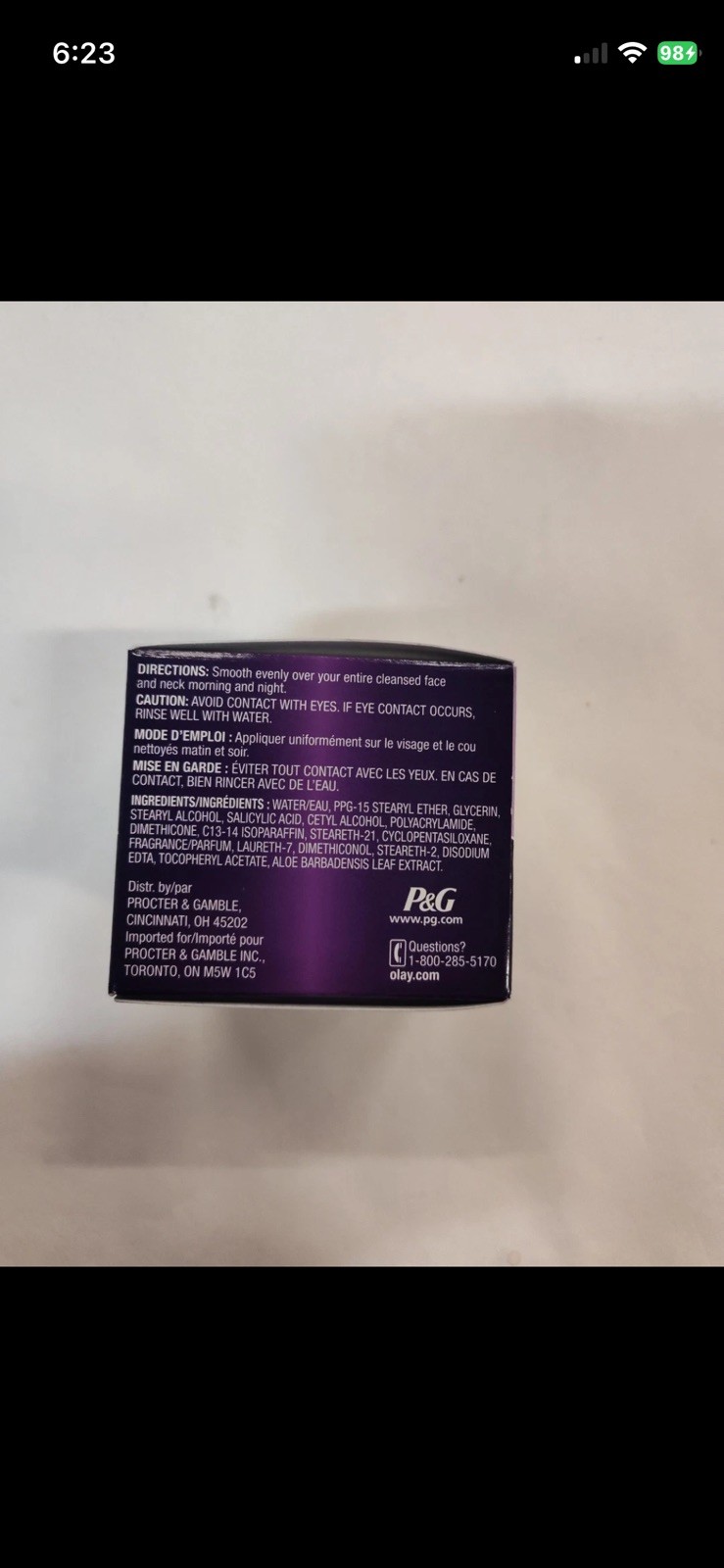 Olay Age Defying Daily Renewal Cream 2.0 FL OZ