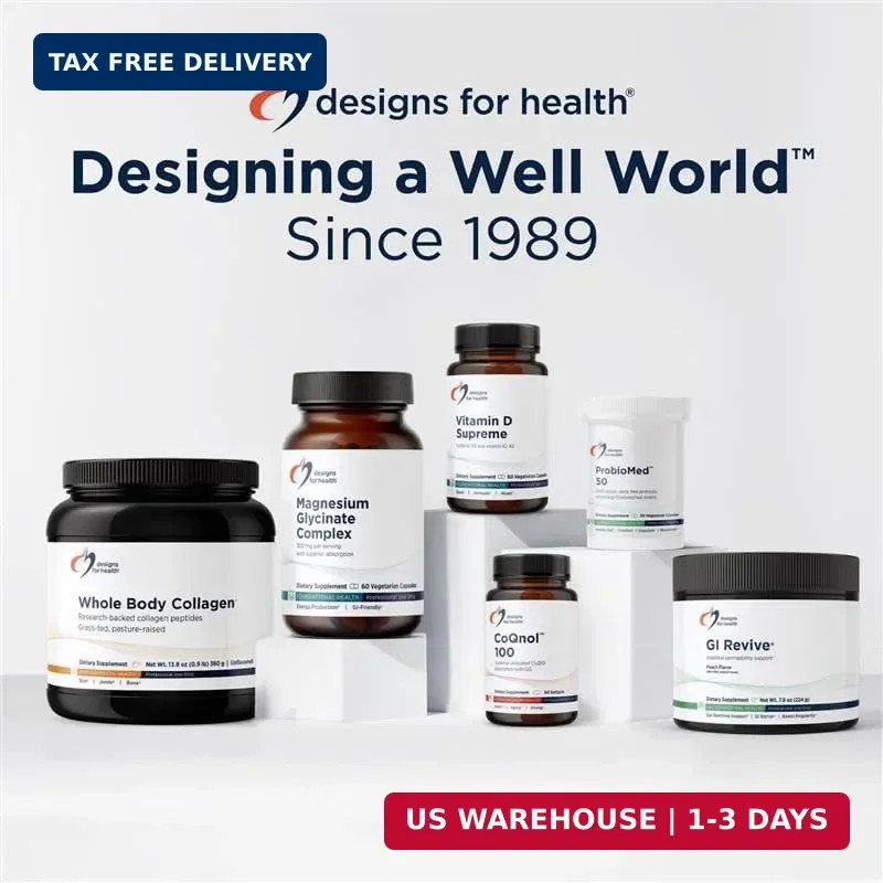 Designs for Health Methylated Vitamin B Complex – Vitamin B Supplements with B12