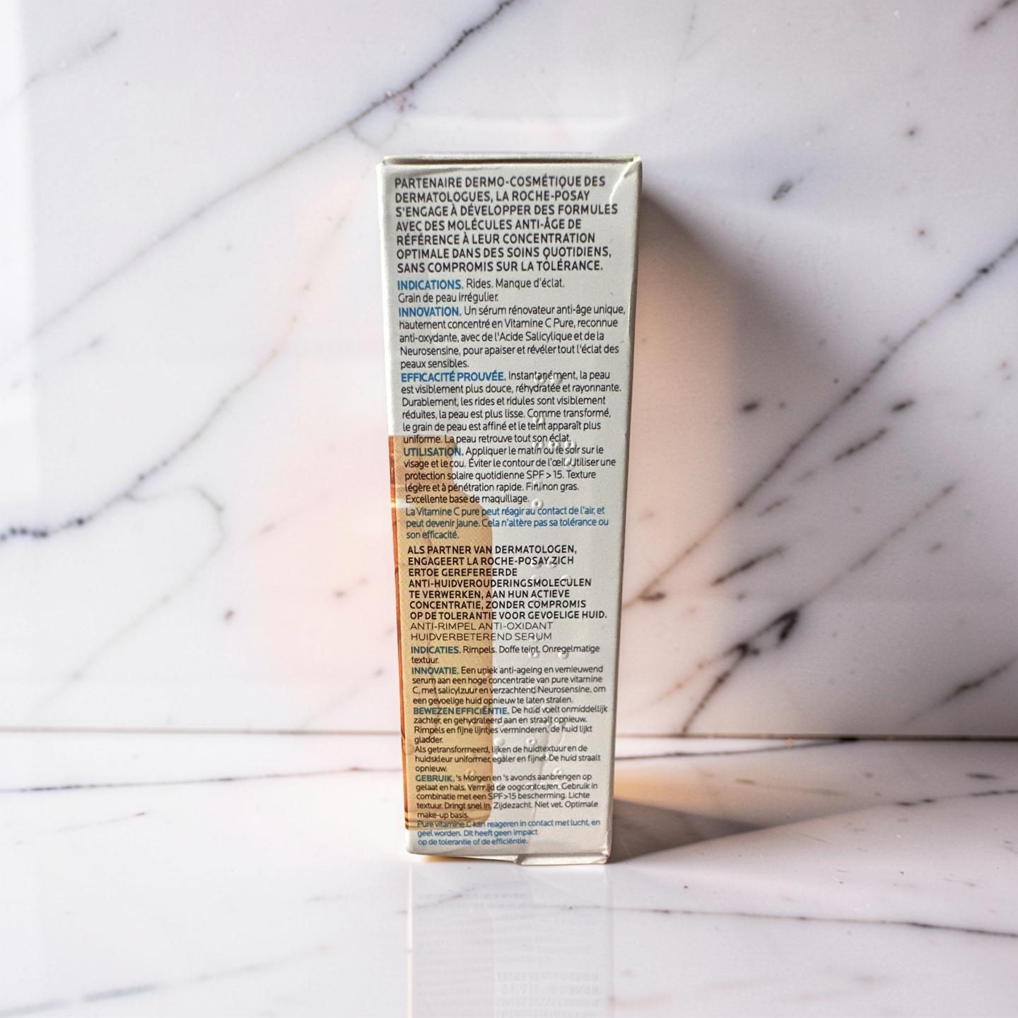 ‘La Roche Posay Pure Vitamin C12 Serum Anti-Wrinkle Concentrate 30ml New