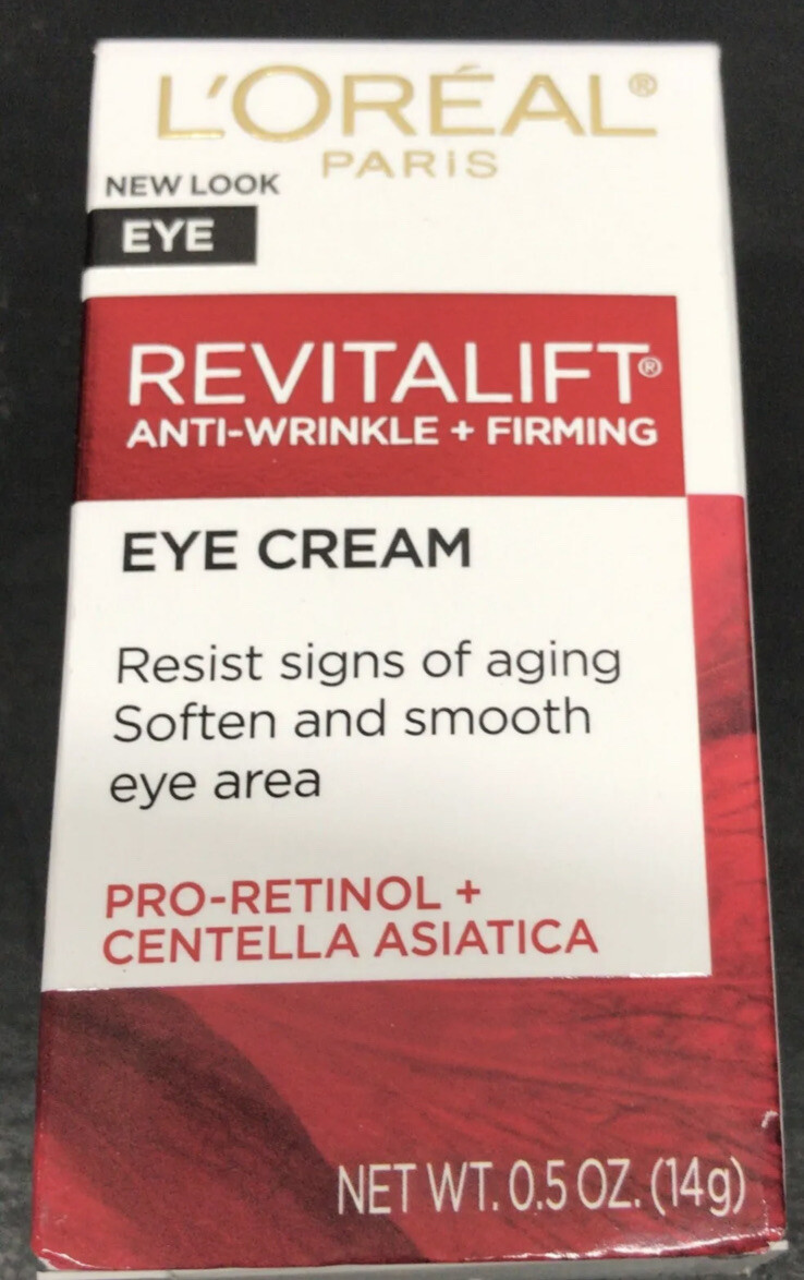 L’Oréal Paris Revitalift Anti Wrinkle Firming Eye Cream – 0.5oz