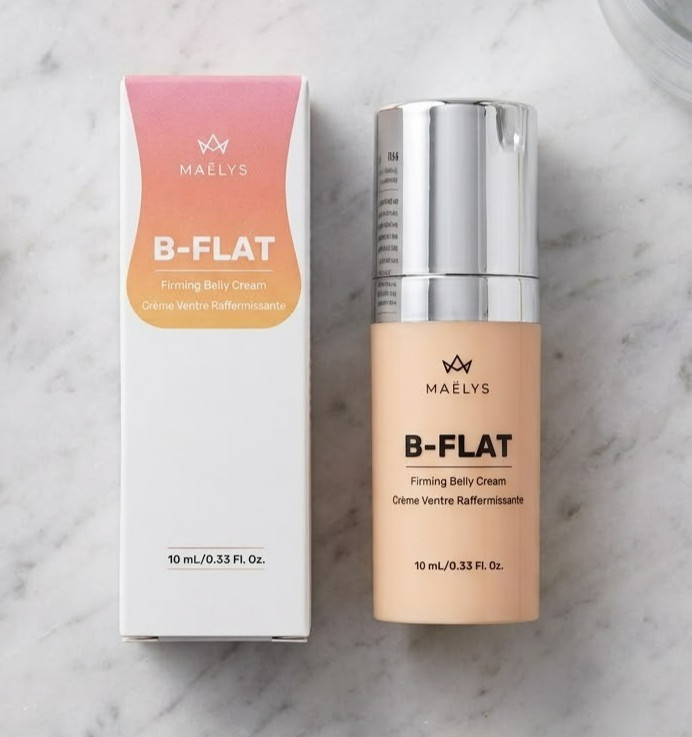 NEW Maely’s B-Flat Belly Firming & Stretch Mark Cream .33 fl oz NIB Travel Size