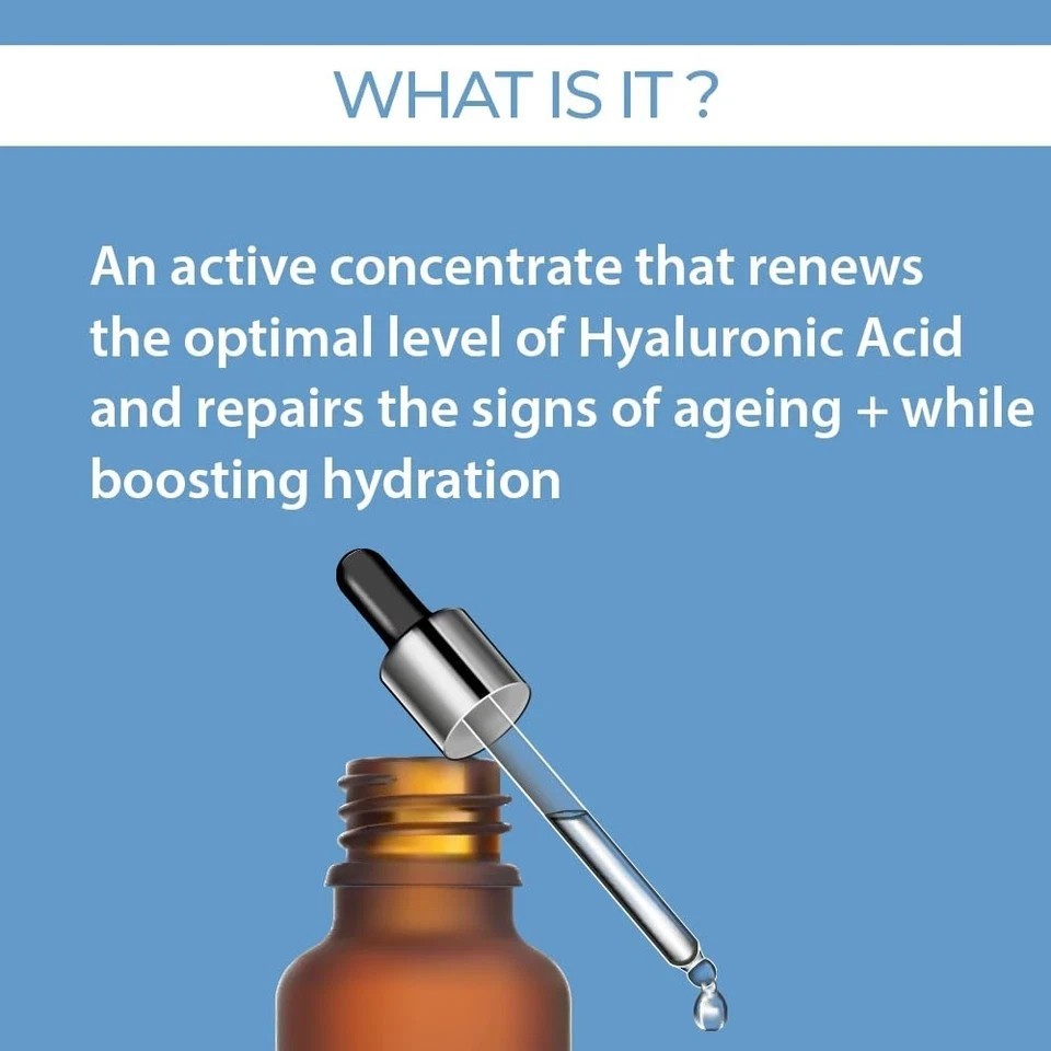 Neolayr Pro Eterna Hyaluronic Acid Age Renewal Hydrating Face Serum, 30ml
