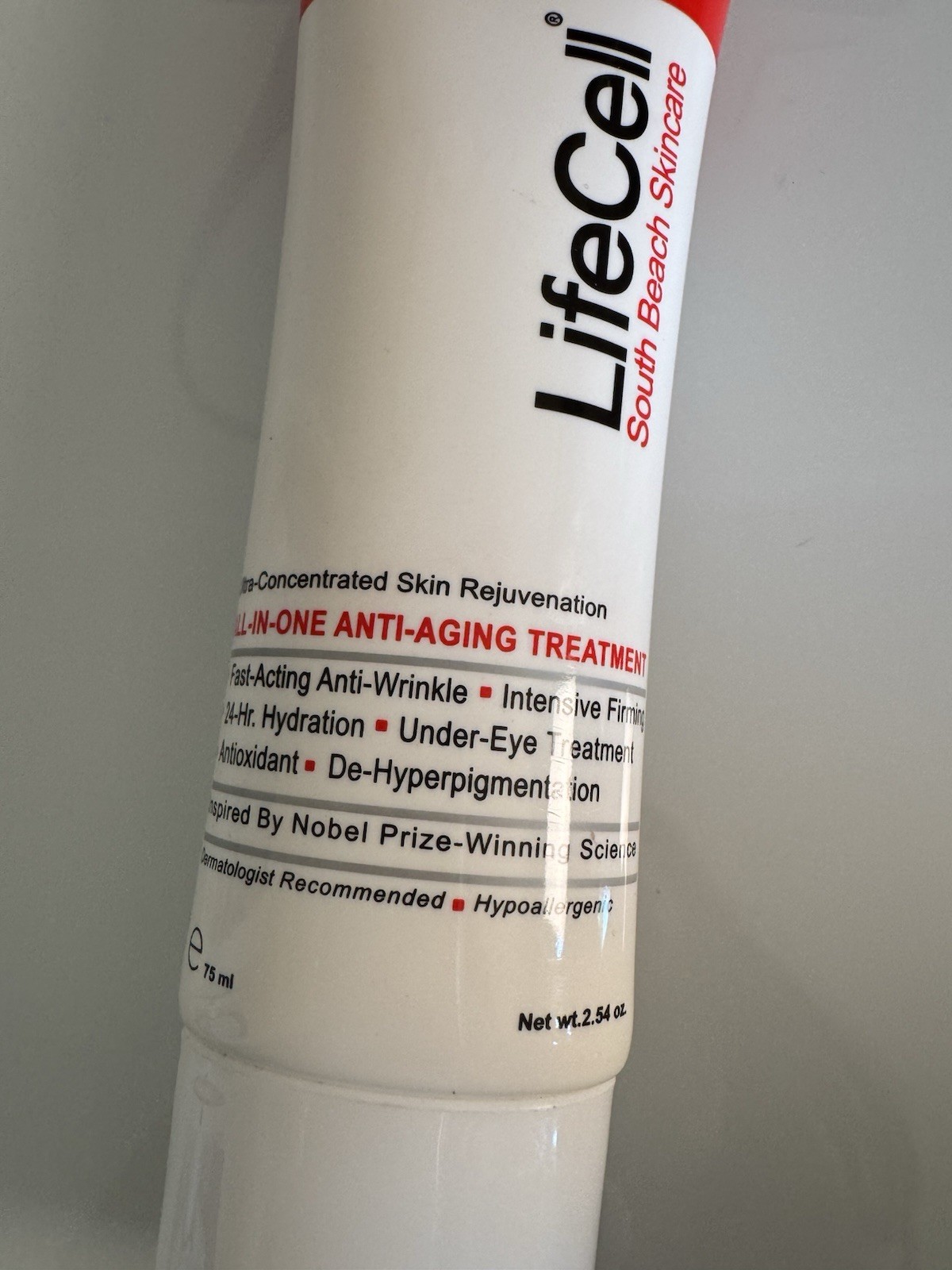 LifeCell South Beach Skincare All In One Anti-Aging Treatment – 2.54 oz Sealed
