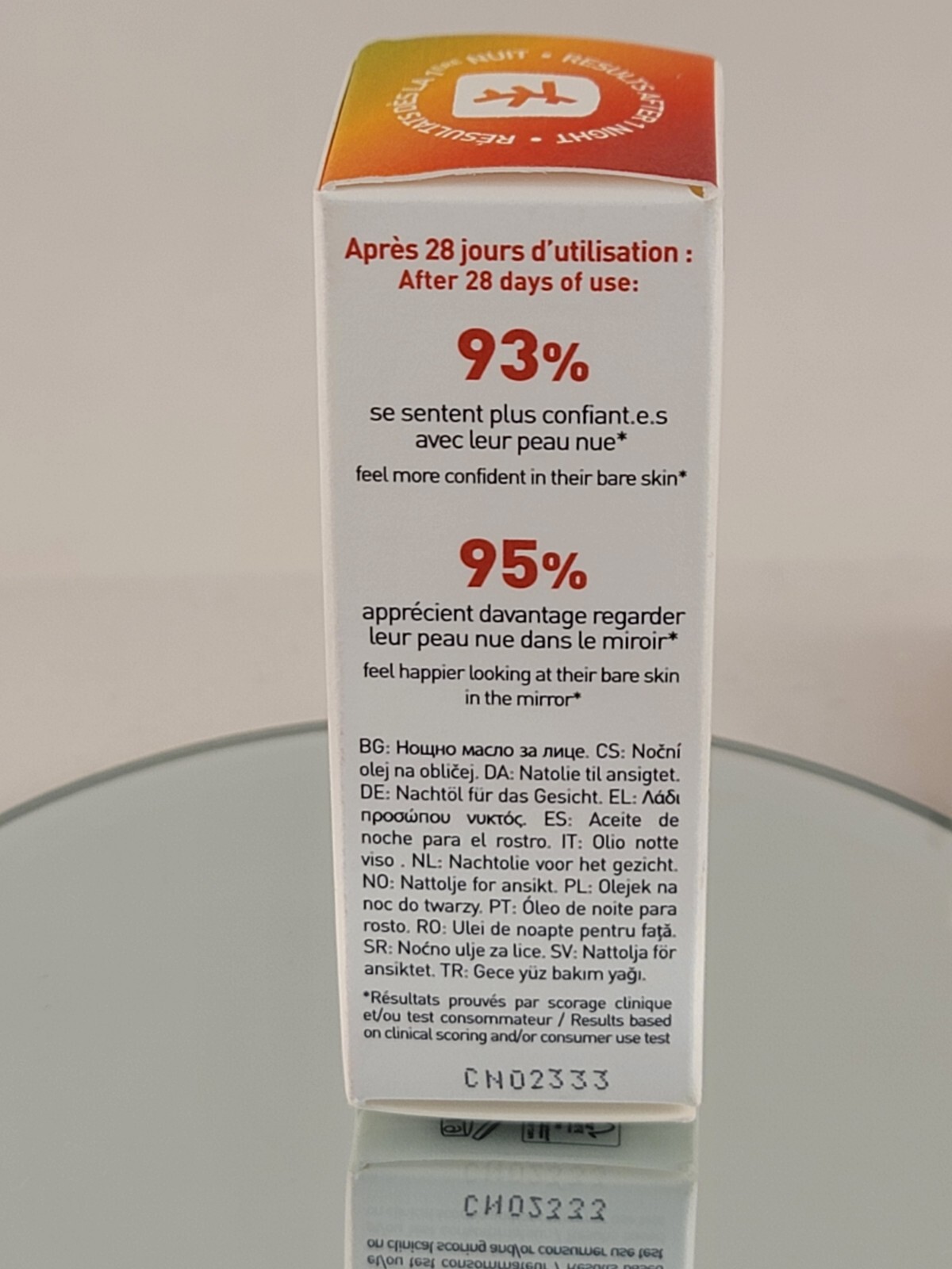 ERBORIAN Skin Therapy Multi-Perfecting Night Oil 0.33 fl oz Travel Sz NEW In Box