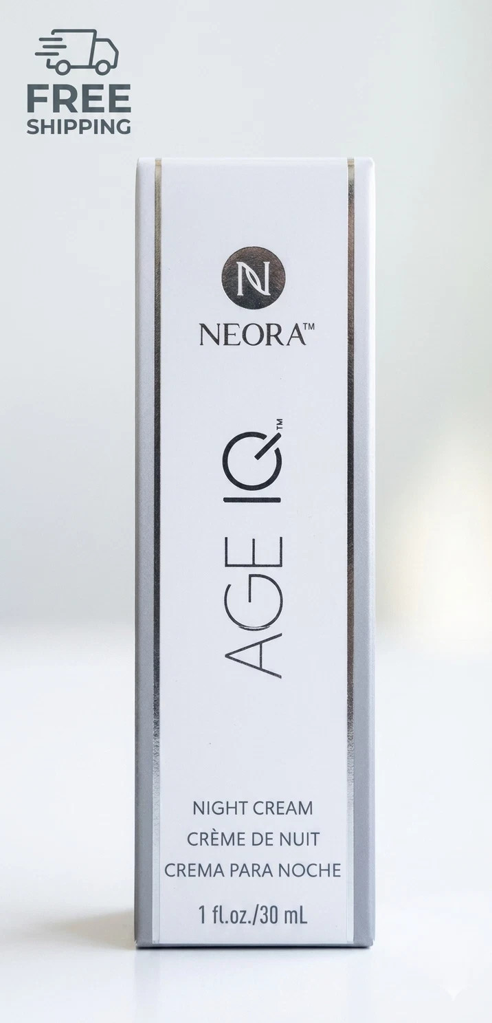 Neora Age IQ Night Cream 30ml 1oz Anti Aging Face Moisturizer Sealed 2027