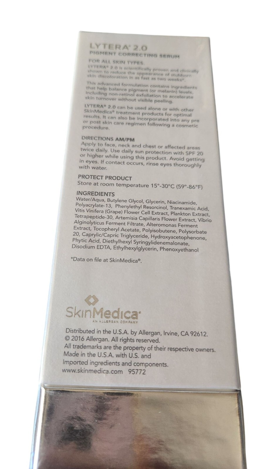 Skincare SkinMedica 2.0 LYTERA Pigment Correcting Serum 2oz