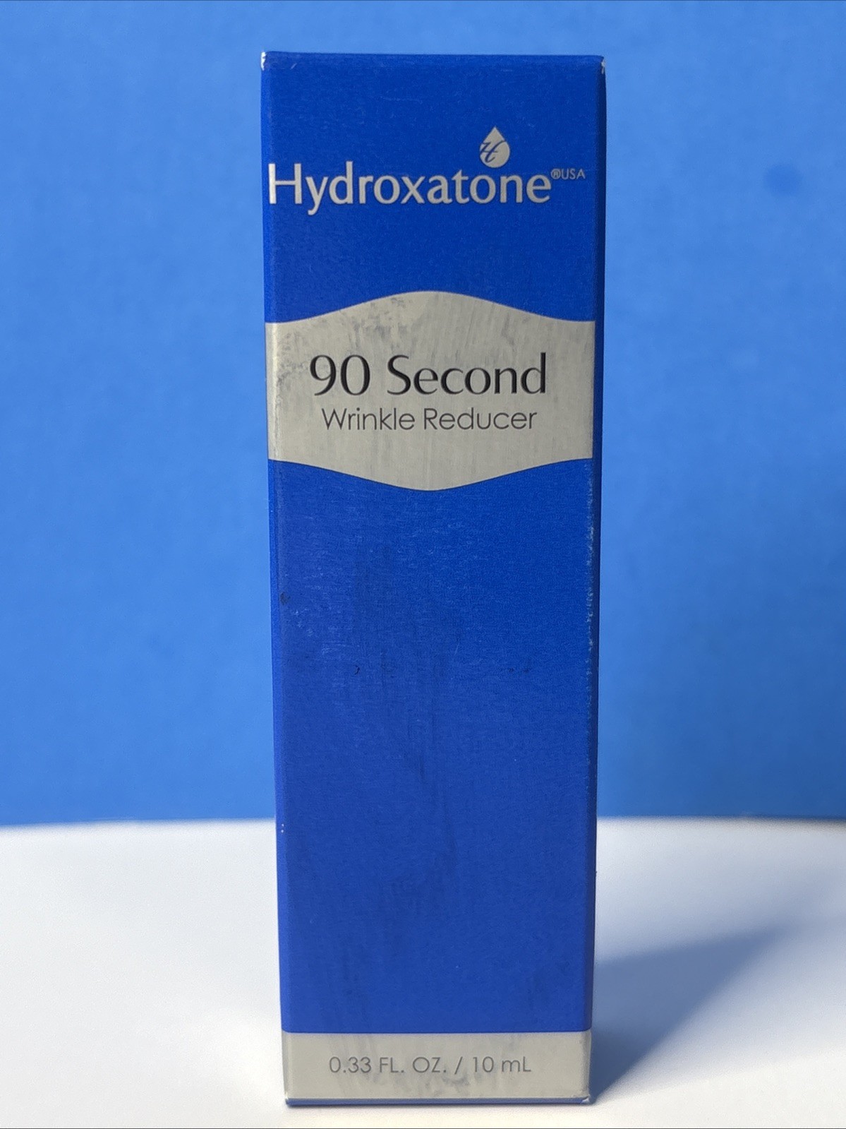 Hydroxatone 90 Second Wrinkle Reducer 0.33 Fl. Oz Tube Sealed – NEW 