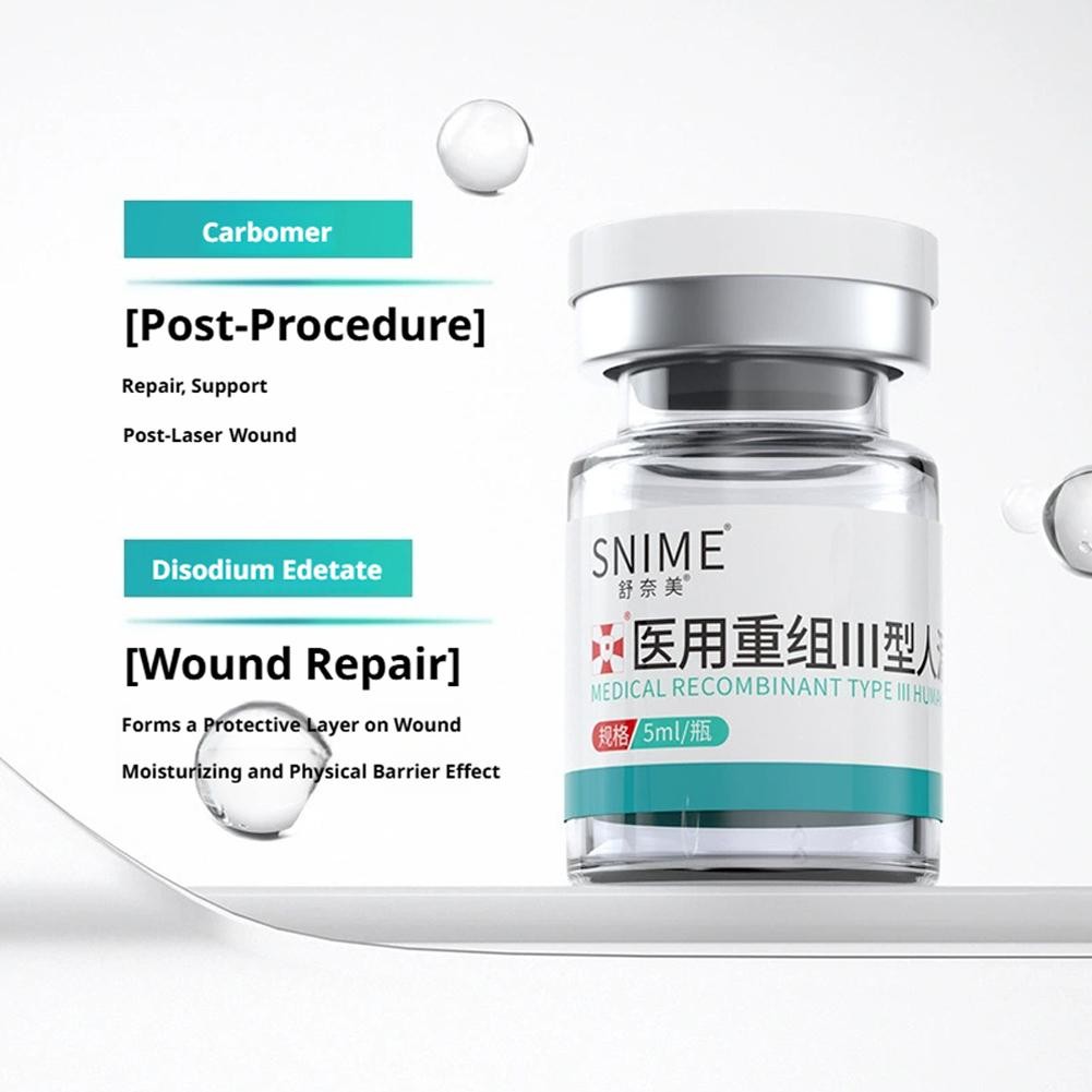 Medical Recombinant Type III Human Collagen Solution, Skin Rolling HOT Needle