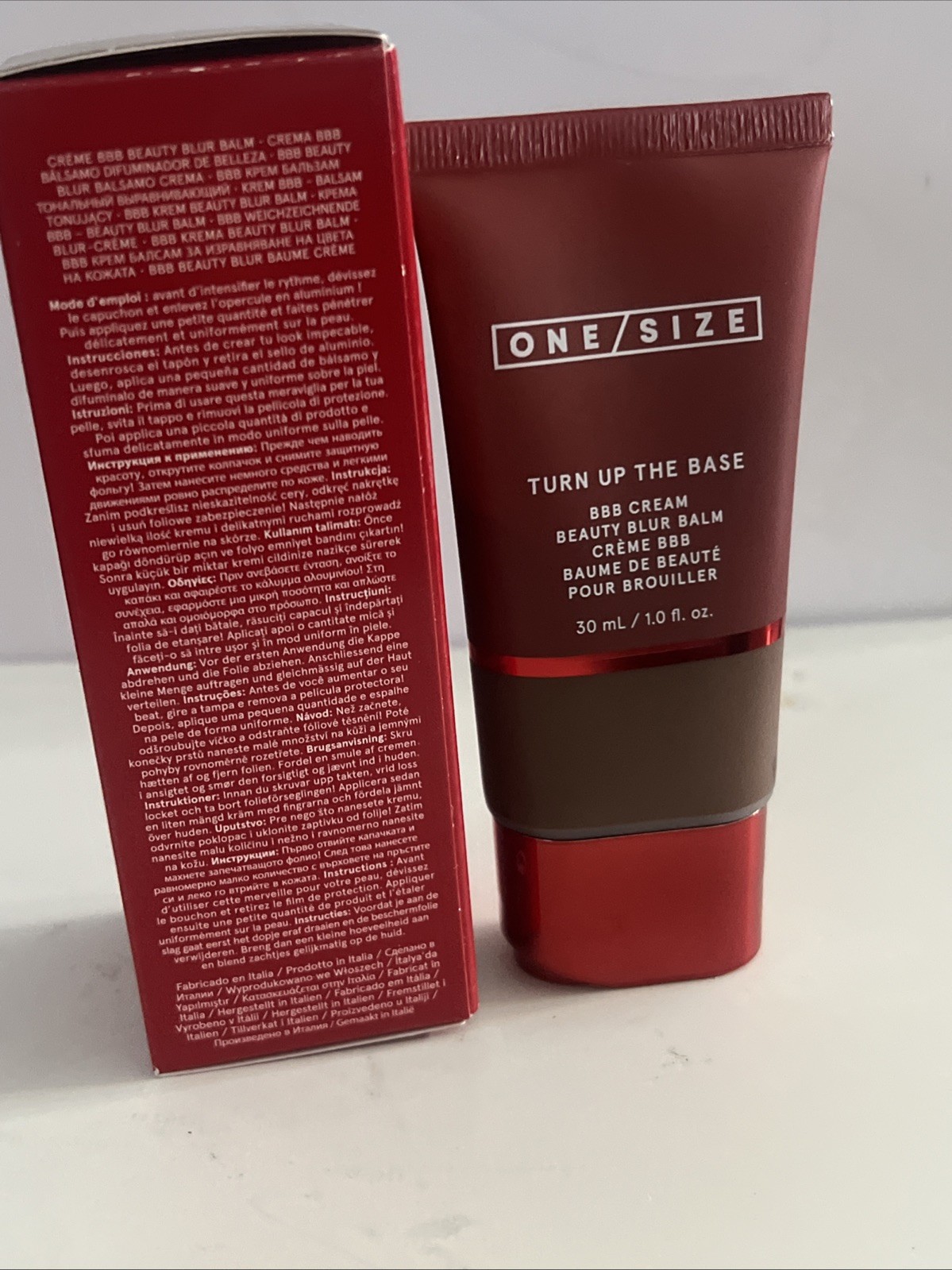 O/S One Size Turn Up the Base BBB Cream Deep 2 R Rosy Undertones