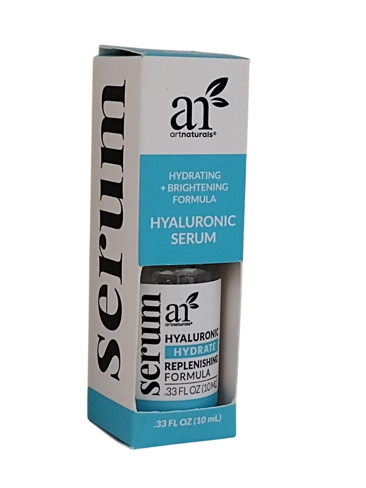 HYALURONIC ACID SERUM Hydrating Brightening Replenishing Formula 0.33 fl oz 1/27