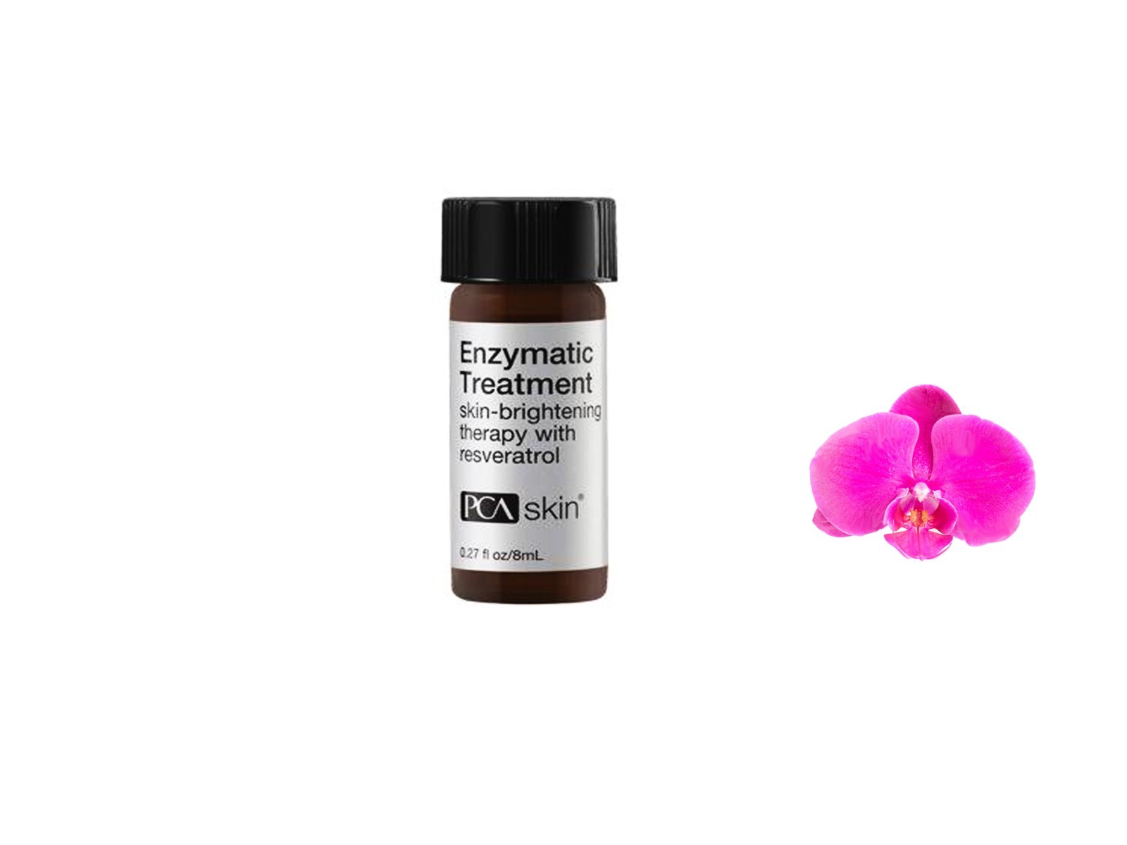 PCA Enzymatic Treatment Skin Brightening therapy w/ resveratrol 0.27oz / 8ml