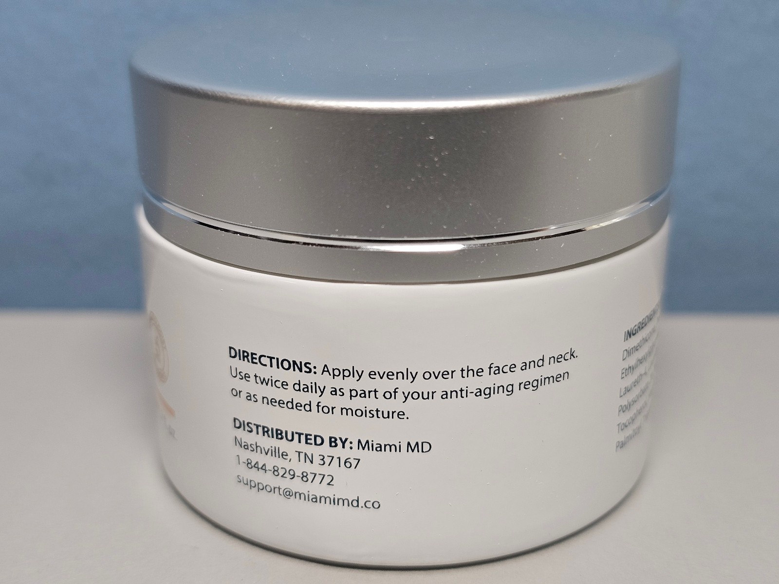 MiamiMD -Miami MD -Age Defying Lift & Firm Cream for Neck & Face – 1.7 floz New!