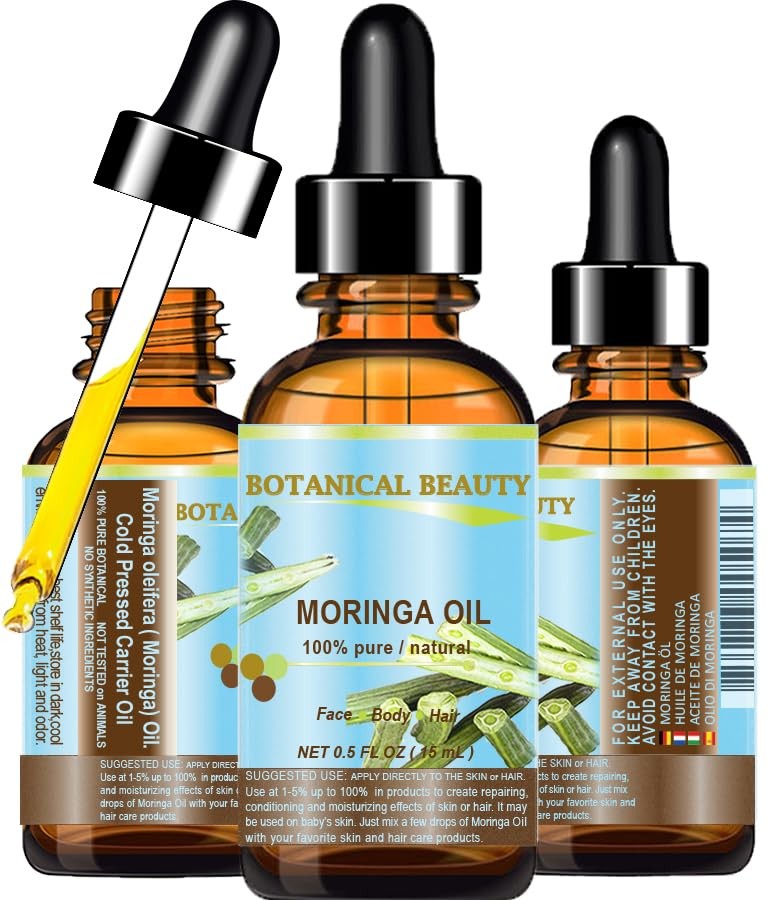 Aceite De Moringa Organico Para Arrugas La Cara Organico Prensado En Frio Puro