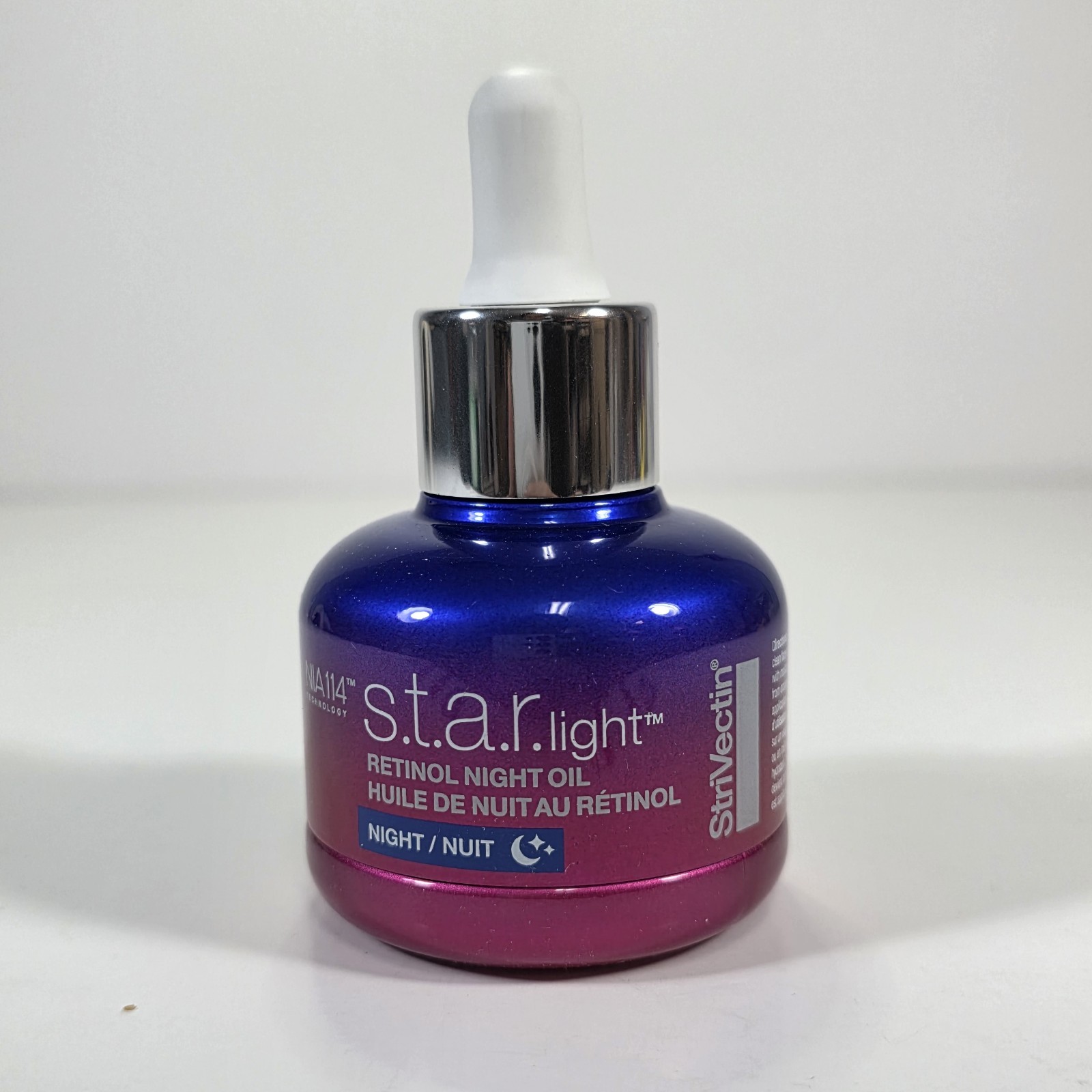 StriVectin Advanced Retinol STAR Light Night Oil 1oz Nourishing Anti-Aging Tone