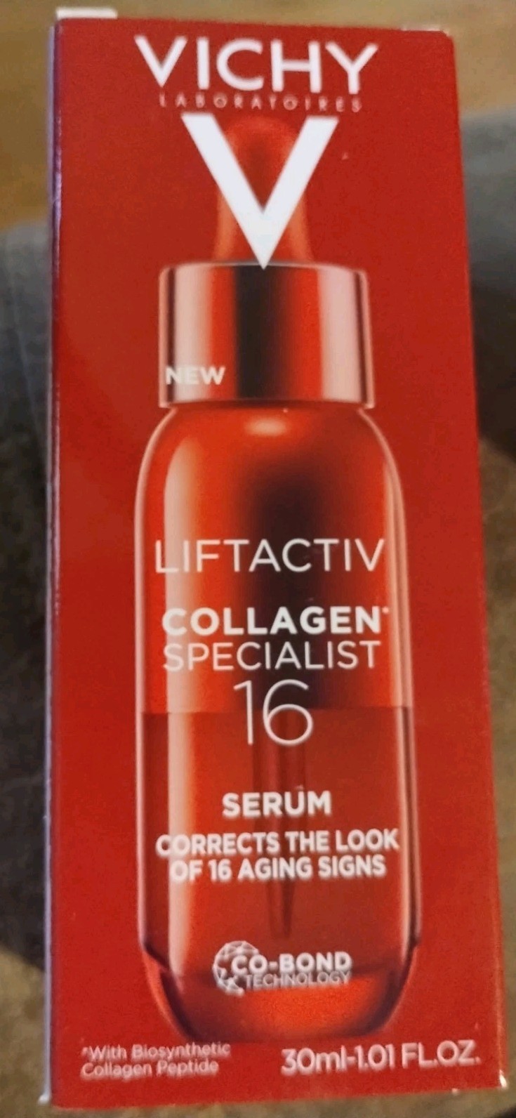 VICHY LIFTACTIV COLLAGEN SPECIALIST 16 SERUM 1.01 OZ BOXED EXP: 04/2028