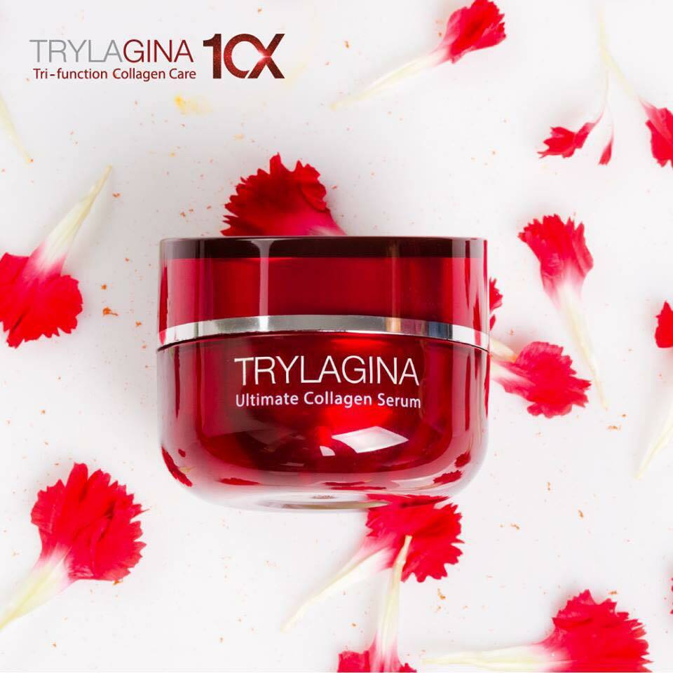 4X Trylagina Ultimate Collagen Serum 12X Free 3 Collagen Sunscreen SPF50 Rejuven