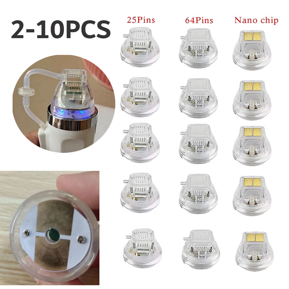 Replace Micro Needle Nano 25/64 Pins Cartridge Tip Gold Plated For RF Machine