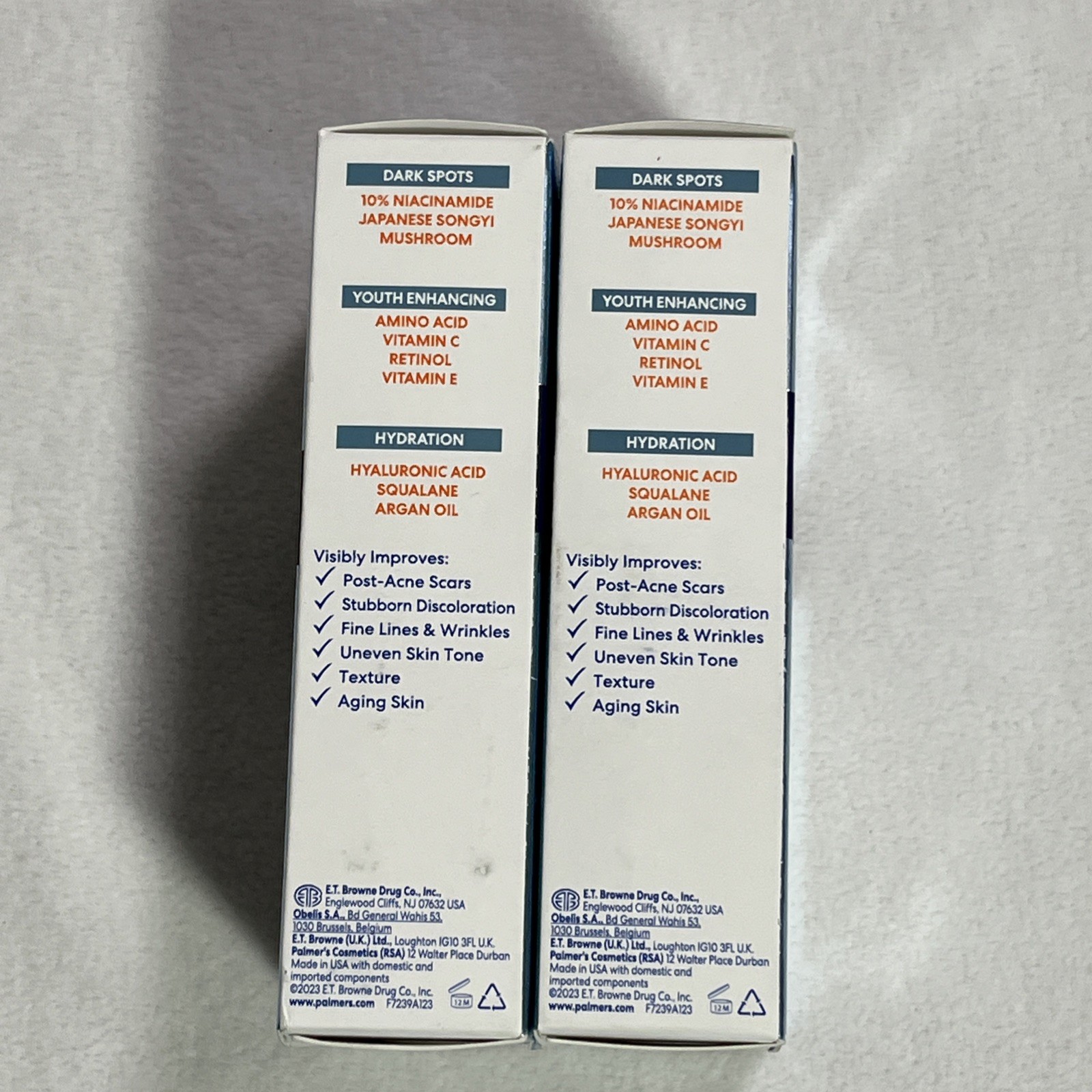 2PK Palmers Skin Success Anti-Dark Spot ~ 10% Niacinamide + Amino ~ 1 FL OZ Each